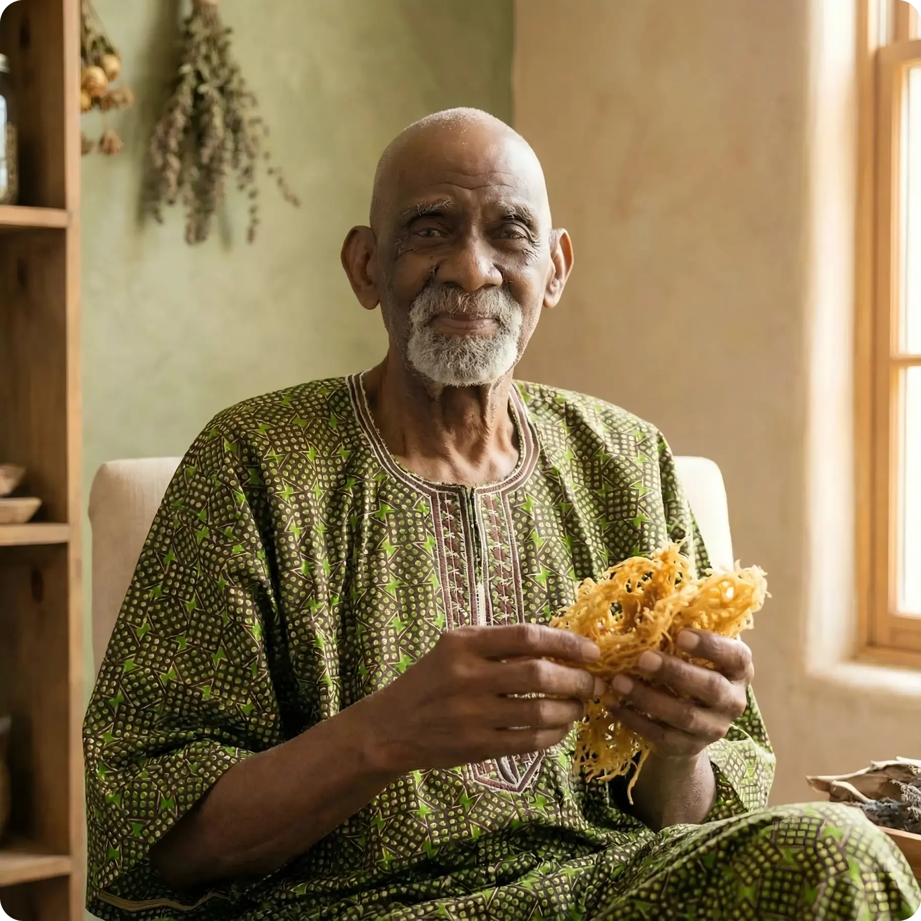 That's when I dove deep into Dr. Sebi's teachings on sea moss.